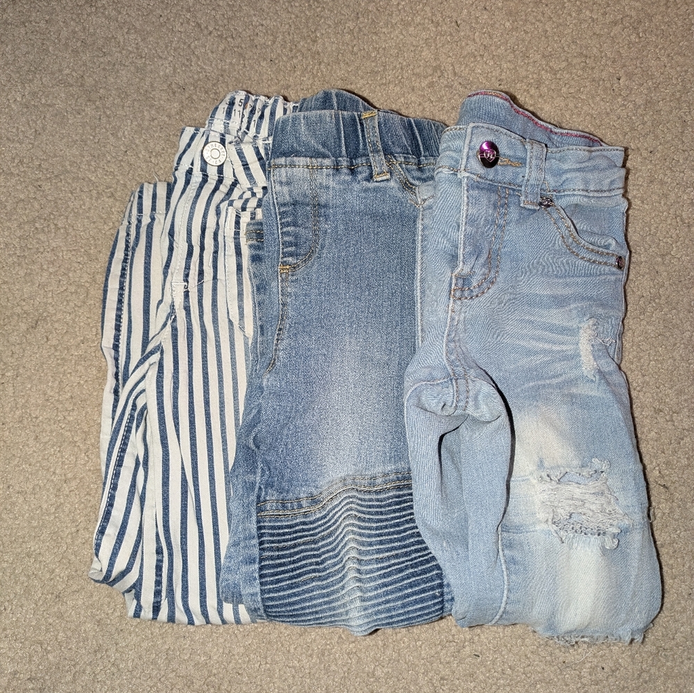 Stylish Lot Of 4 Jeans